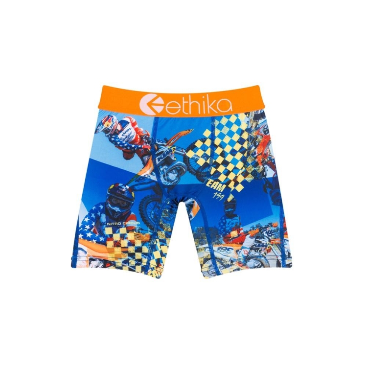 Sous Vêtement Ethika Team 199 Staple Bleu Garcon | GVHN-02035580