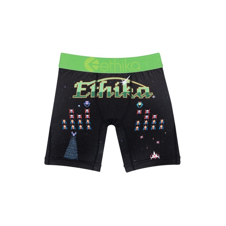 Sous Vêtement Ethika Ready Player One Staple Noir Garcon | TUFJ-45684607