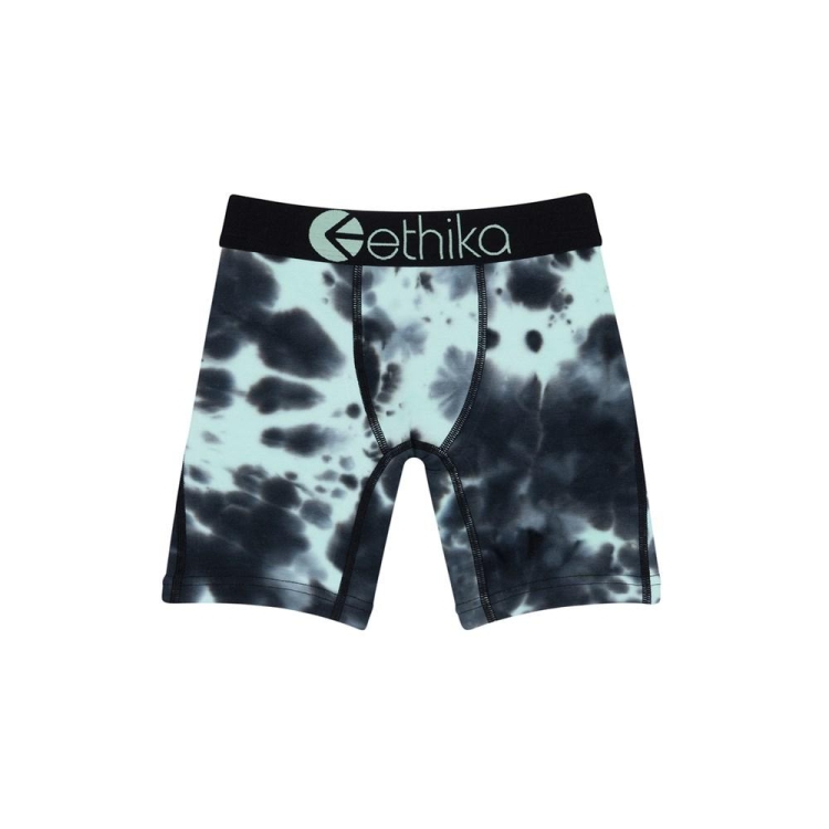 Sous Vêtement Ethika Lightning Dye Staple Noir Turquoise Garcon | DMCX-98602260