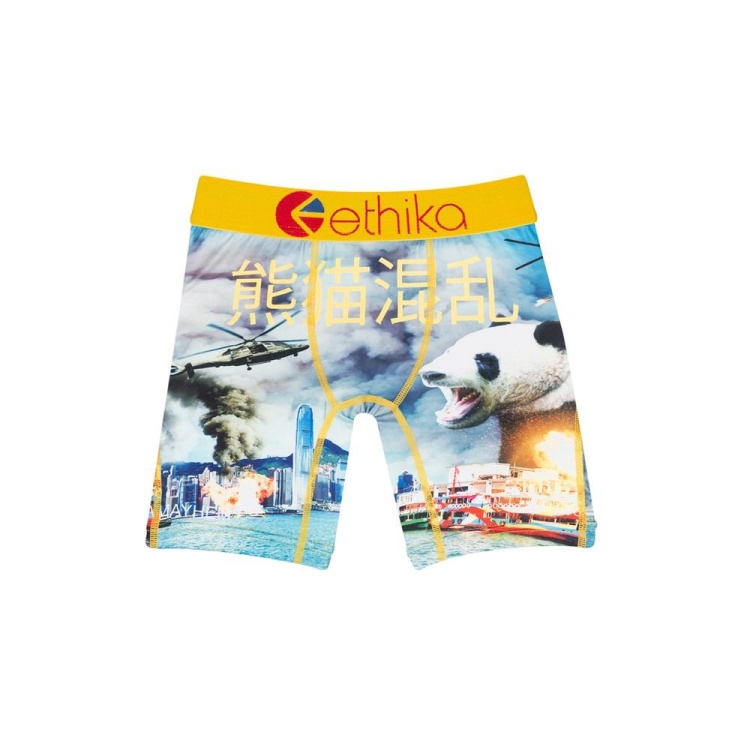 Sous Vêtement Ethika Panda Mayhem Staple Multicolore Garcon | RYGM-81961349