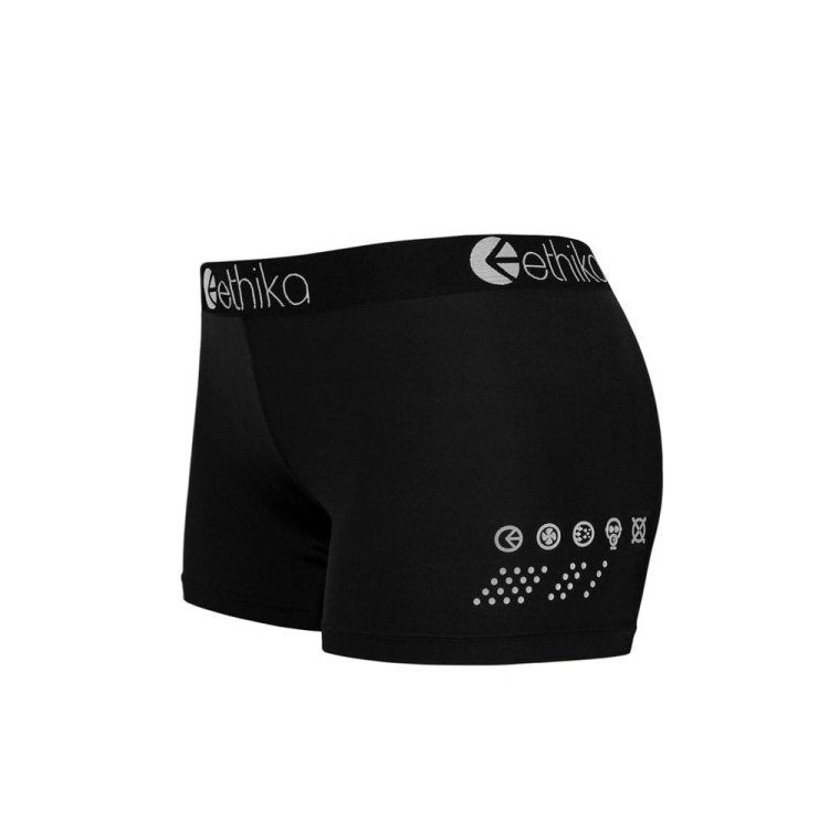 Sous Vêtement Ethika SubZero Staple Fille Noir Unisex | USTH-44181663