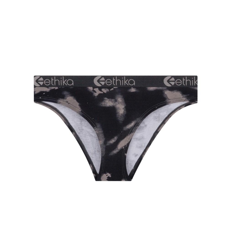 Sous Vêtement Ethika Smoke Dye Bikini Fille Grise Unisex | ZIZL-89788975