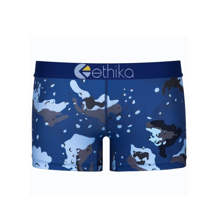 Sous Vêtement Ethika SubZero Camo Staple Fille Bleu Unisex | AICV-25516644