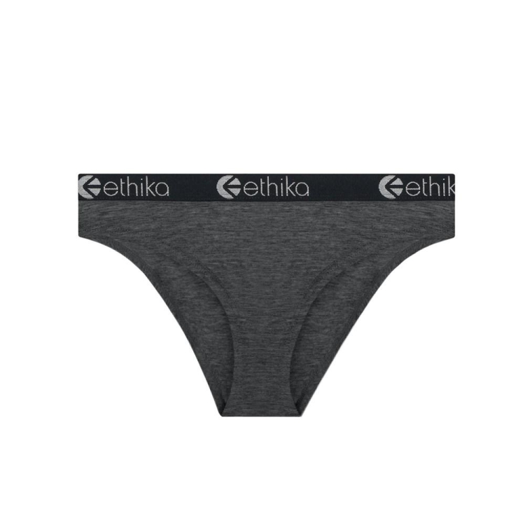 Sous Vêtement Ethika Heather Bikini Fille Grise Unisex | VADA-96215371