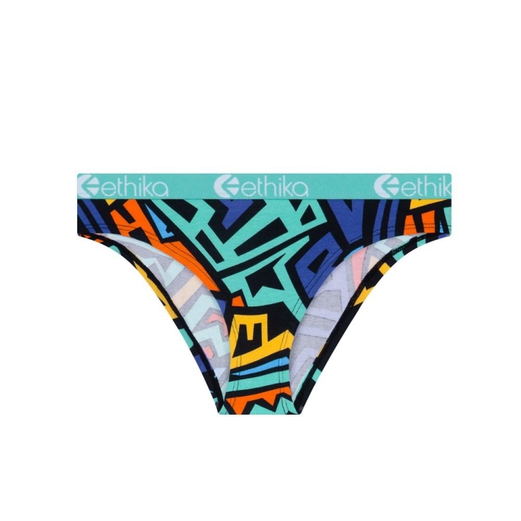 Sous Vêtement Ethika Fresh Bikini Fille Multicolore Unisex | EDJM-66043379