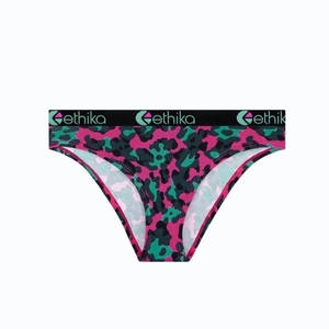 Sous Vêtement Ethika Double Up Bikini Fille Multicolore Unisex | HWAU-10922216