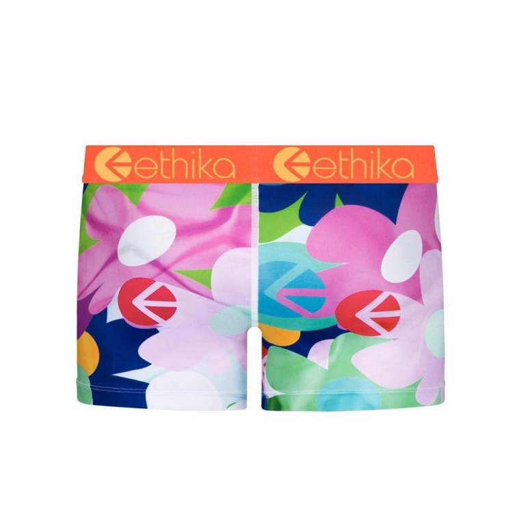 Sous Vêtement Ethika Flower Boyz Staple Fille Multicolore Unisex | PQEK-62208511