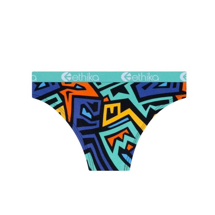 Sous Vêtement Ethika Fresh Bikini Fille Multicolore Unisex | EDJM-66043379