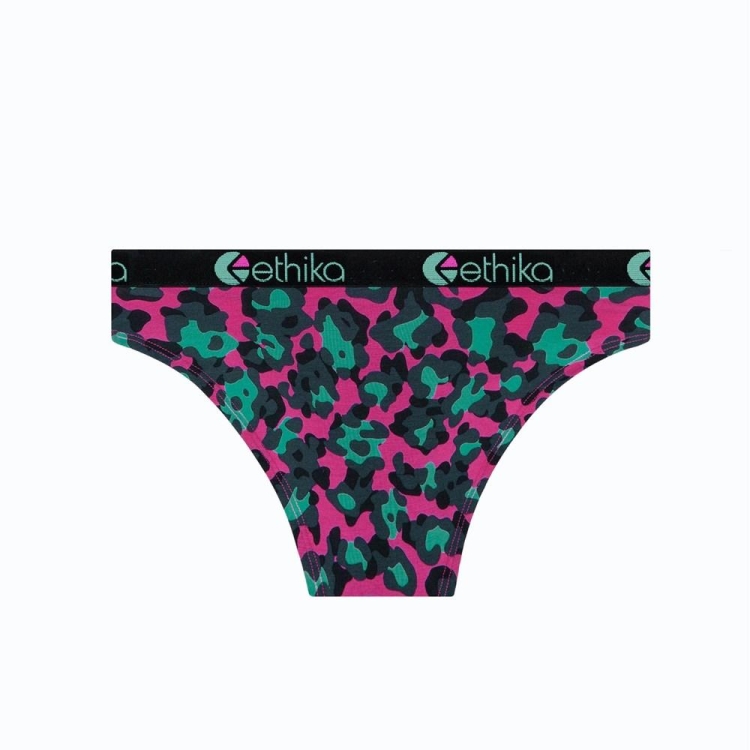 Sous Vêtement Ethika Double Up Bikini Fille Multicolore Unisex | HWAU-10922216