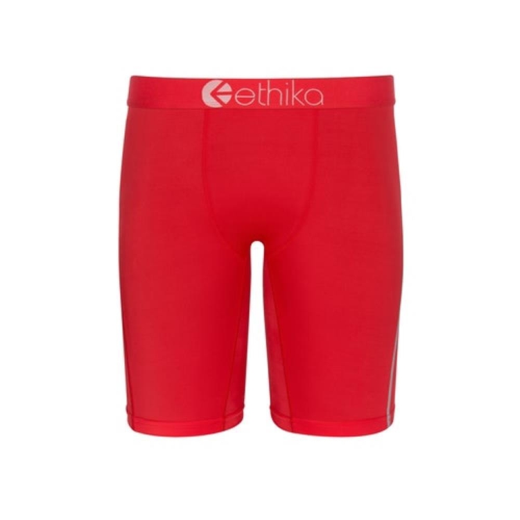 Sous Vêtement Ethika SubZero Neon Staple Rouge Garcon | ULAM-98584934