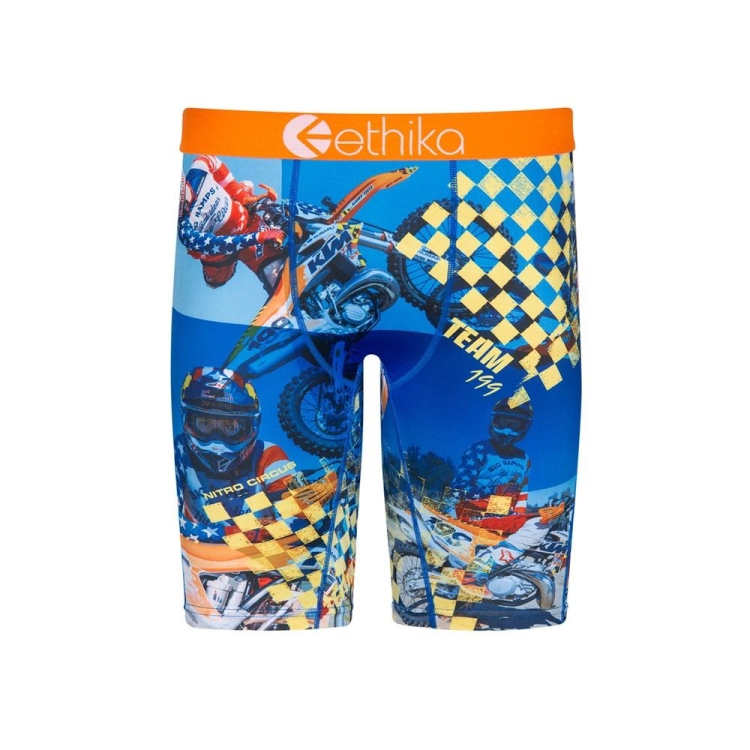 Sous Vêtement Ethika Team 199 Staple Bleu Garcon | WSSV-65196058