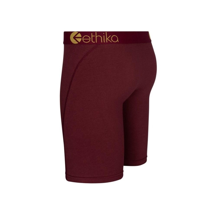 Sous Vêtement Ethika Righteous Port Staple Bordeaux Garcon | BSWT-78705901