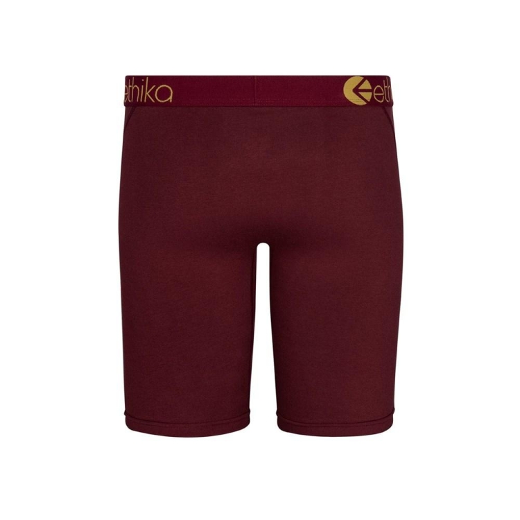 Sous Vêtement Ethika Righteous Port Staple Bordeaux Garcon | BSWT-78705901