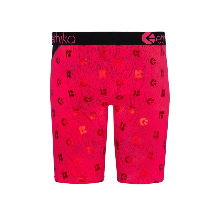 Sous Vêtement Ethika Skull King Staple Rouge Garcon | OMGI-27340653