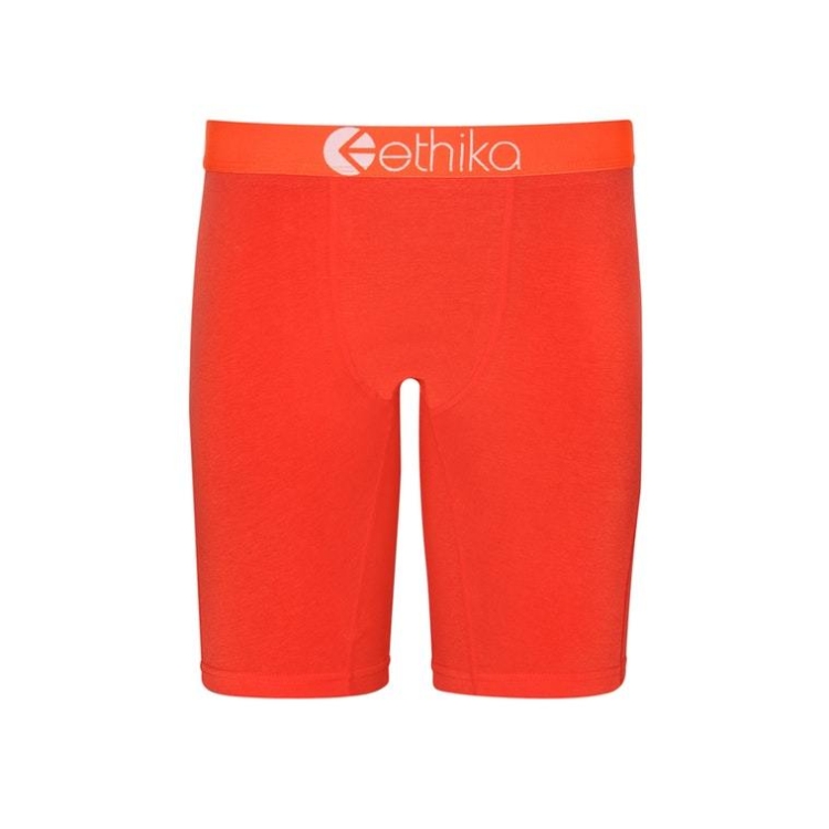 Sous Vêtement Ethika Native Staple Orange Garcon | GODB-32475675