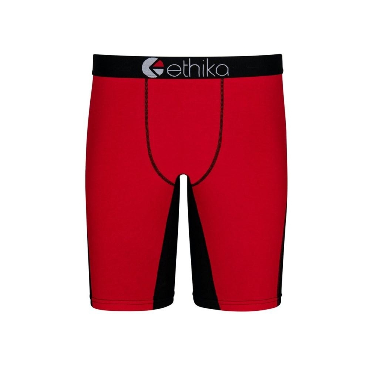 Sous Vêtement Ethika OG Contrast Staple Rouge Noir Garcon | SHTW-67726280