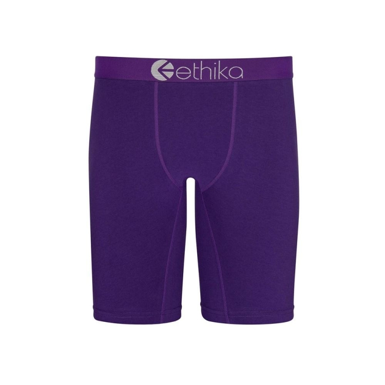 Sous Vêtement Ethika Noble Staple Violette Garcon | WBUM-42363949