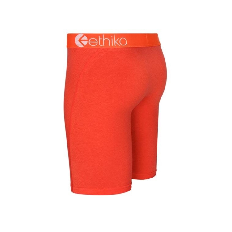 Sous Vêtement Ethika Native Staple Orange Garcon | GODB-32475675