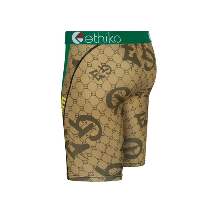 Sous Vêtement Ethika No Resale Staple Marron Garcon | RIGJ-83190894