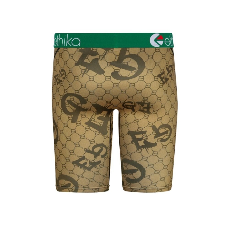 Sous Vêtement Ethika No Resale Staple Marron Garcon | RIGJ-83190894