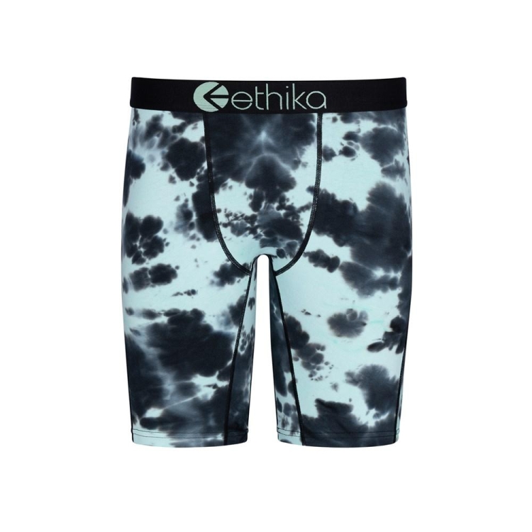 Sous Vêtement Ethika Lightning Dye Staple Noir Turquoise Garcon | TMDC-24517093