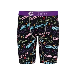 Sous Vêtement Ethika Good Crazy Vibes Staple Noir Garcon | AGWM-14766851