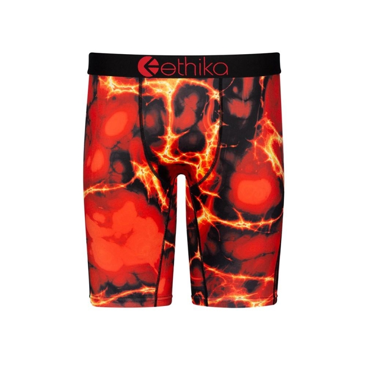 Sous Vêtement Ethika Hott Staple Orange Garcon | JGPN-67165443