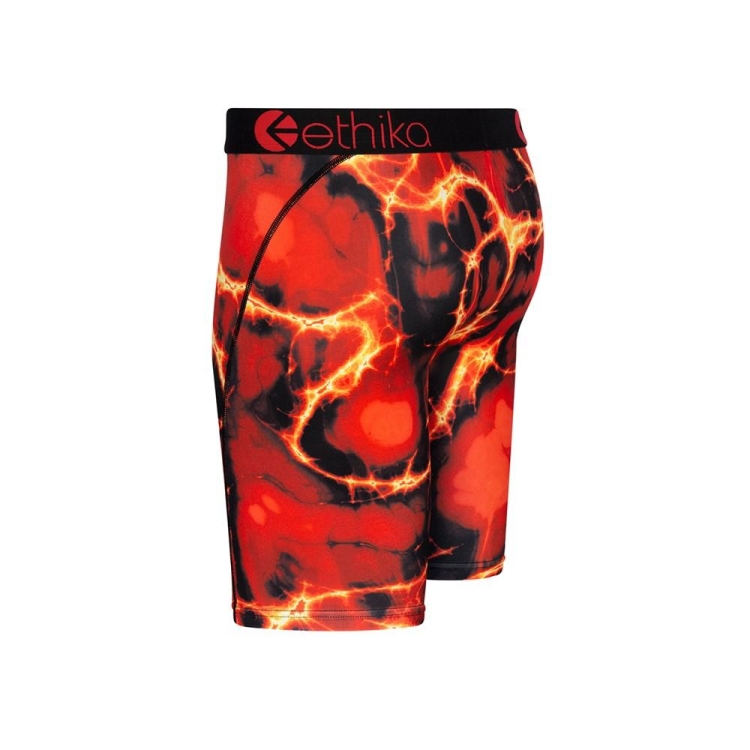 Sous Vêtement Ethika Hott Staple Orange Garcon | JGPN-67165443