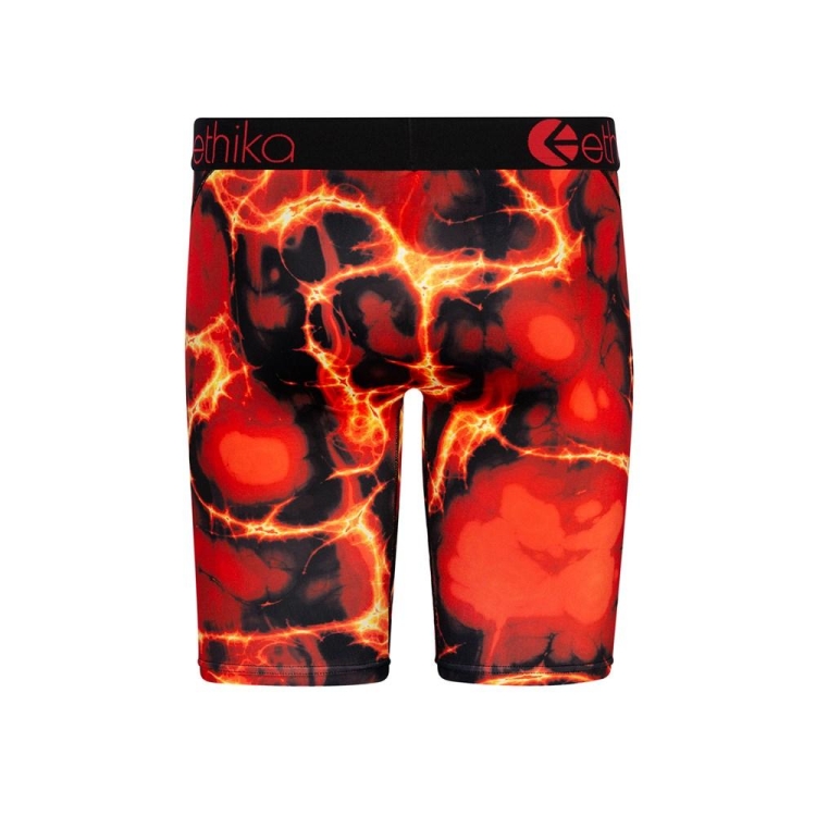 Sous Vêtement Ethika Hott Staple Orange Garcon | JGPN-67165443