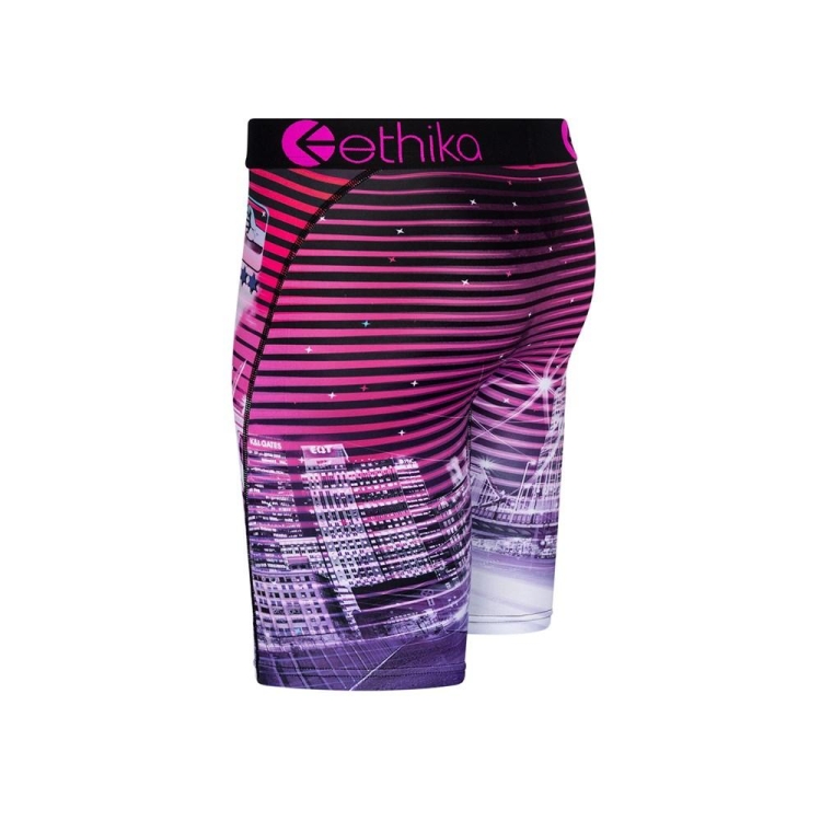 Sous Vêtement Ethika GT Hazelwood Staple Violette Garcon | BZHD-14850555