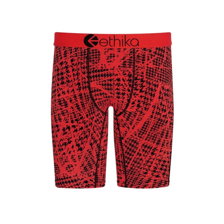 Sous Vêtement Ethika Traffic Cone Staple Rouge Garcon | ZWZG-97720916