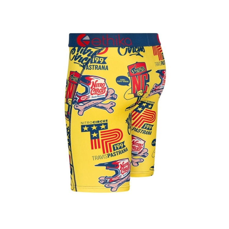 Sous Vêtement Ethika Bazooka 199 Staple Jaune Garcon | YNAZ-28598799