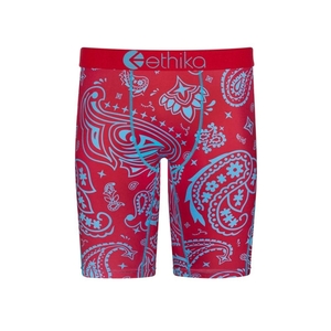 Sous Vêtement Ethika Bandana Love Staple Rouge Garcon | DRJZ-77713254