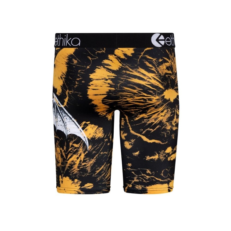 Sous Vêtement Ethika Acid Wash Staple Doré Noir Garcon | DGEK-02934291