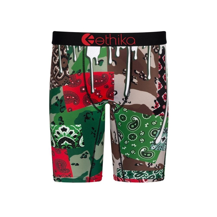 Sous Vêtement Ethika Paisley Camo Staple Multicolore Garcon | BYFH-30464667