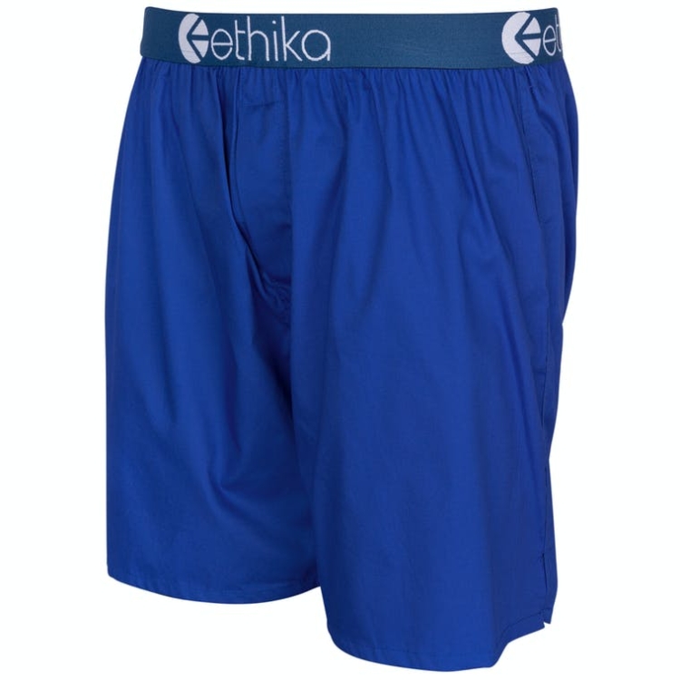 Boxer Underwear Ethika Abyss Bleu Marine Homme | IXZQ-95835737