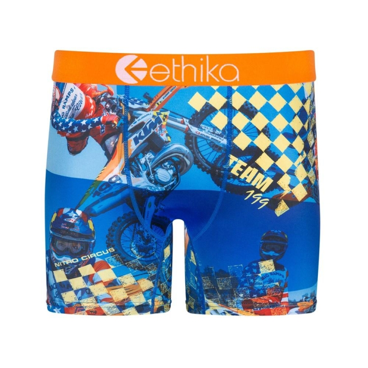 Mid Boxers Ethika Team 199 Bleu Homme | ECJG-73488904