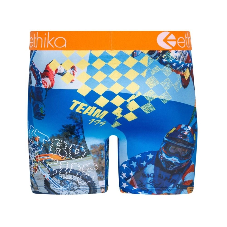 Mid Boxers Ethika Team 199 Bleu Homme | ECJG-73488904