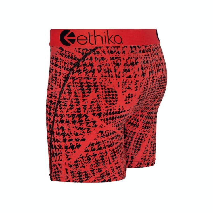 Mid Boxers Ethika Traffic Cone Rouge Homme | CDAG-45907580