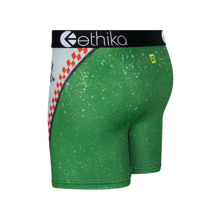 Mid Boxers Ethika Pizza Rossi Vert Blanche Homme | FGJF-21816707