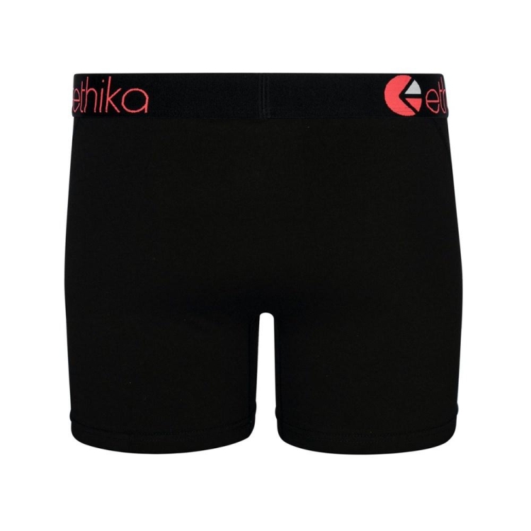 Mid Boxers Ethika Seal Noir Homme | OJMV-59679066