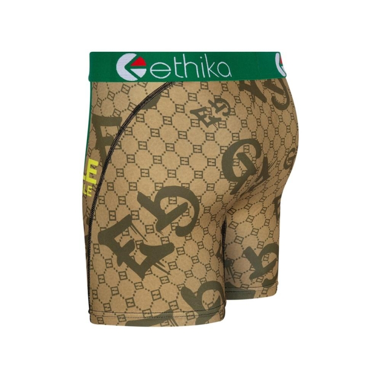 Mid Boxers Ethika No Resale Marron Homme | NQZI-34379201