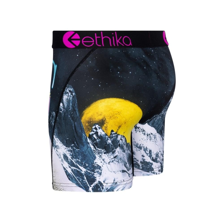 Mid Boxers Ethika Los Goats Bleu Marine Homme | IUIS-73579744