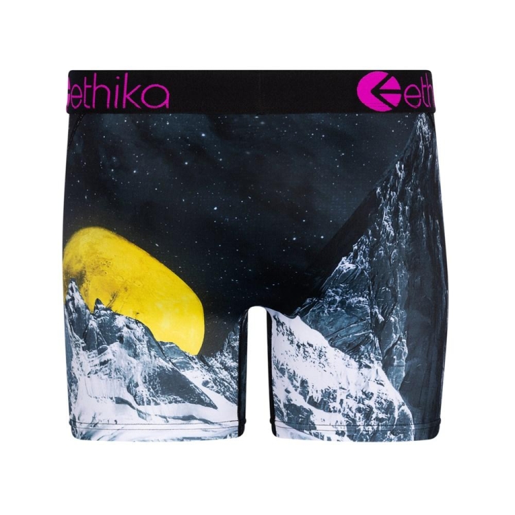 Mid Boxers Ethika Los Goats Bleu Marine Homme | IUIS-73579744