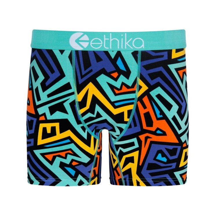 Mid Boxers Ethika Fresh Multicolore Homme | NOGG-88439974