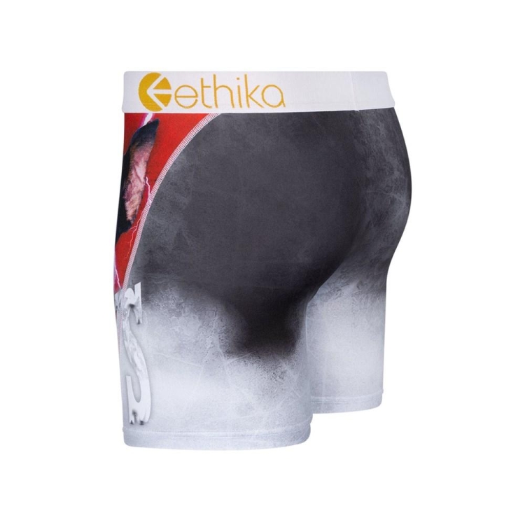 Mid Boxers Ethika Lost Grise Homme | CZUO-18518010