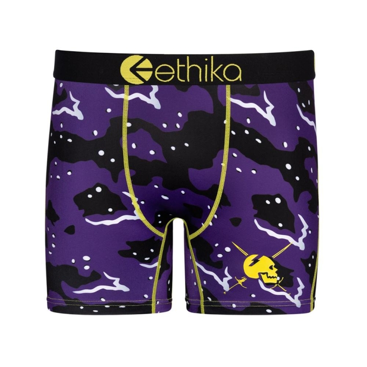 Mid Boxers Ethika Haze Violette Homme | EMFZ-40990104