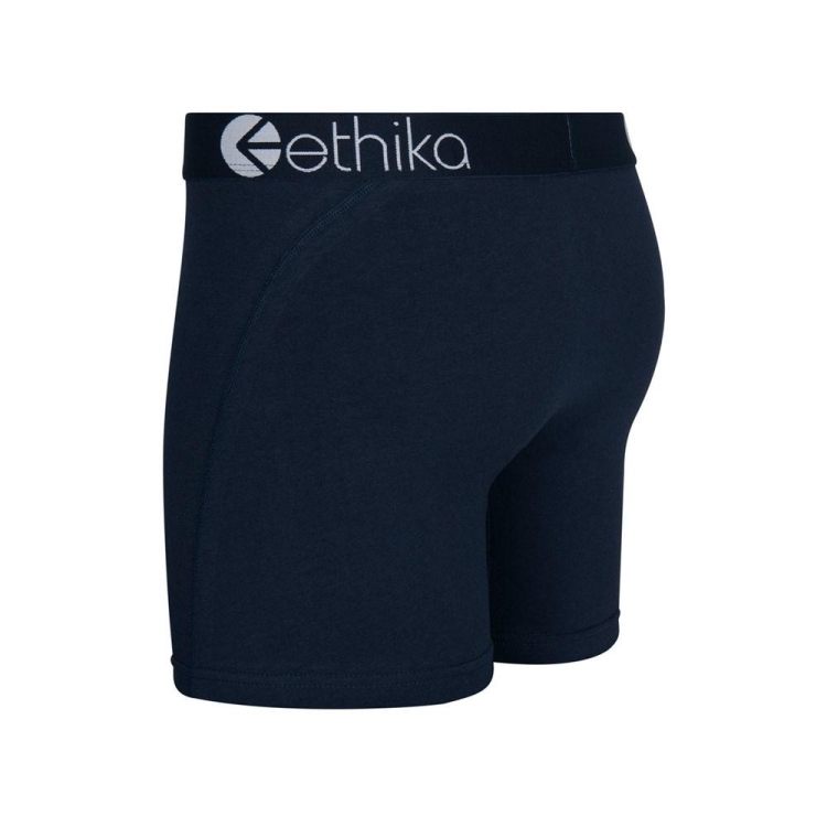 Mid Boxers Ethika Iris Bleu Marine Homme | EWSZ-69076262