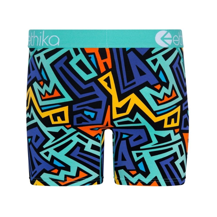 Mid Boxers Ethika Fresh Multicolore Homme | NOGG-88439974