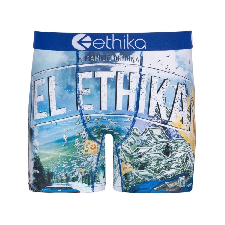 Mid Boxers Ethika El Bleu Homme | CRVZ-80968497